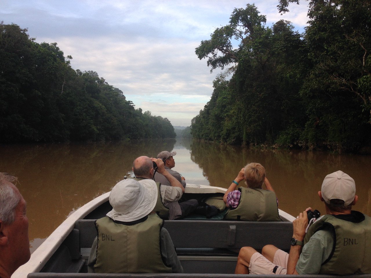 canoe ride on Kinabatangan © Gary Elton